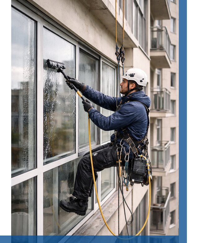 Мойка балконного остекления в Дзержинском от 3582 р. | ВЫСОТНИК-Дзж