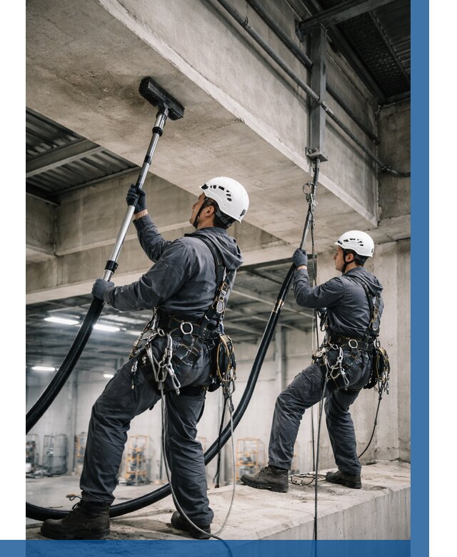 Обеспыливание потолочных конструкций в Дзержинском от 256 р. |ВЫСОТНИК-Дзж