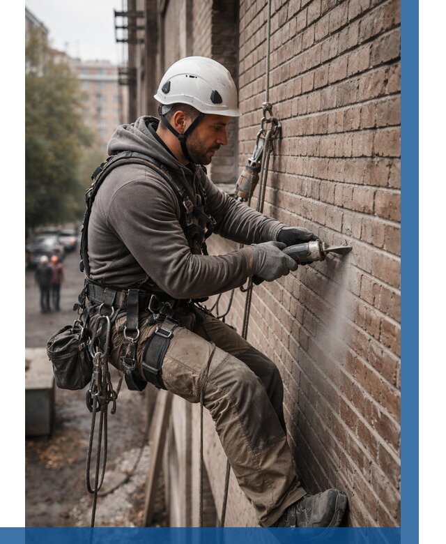 Расшивка кирпичных швов в Дзержинском от 614 р. | ВЫСОТНИК-Дзж