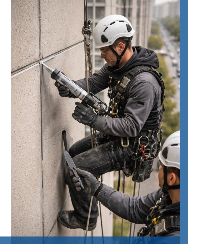 Первичная герметизация швов в Дзержинском от 614 р. | ВЫСОТНИК-Дзж