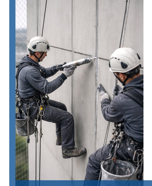 Первичная герметизация швов фасадов и кровель в Дзержинском