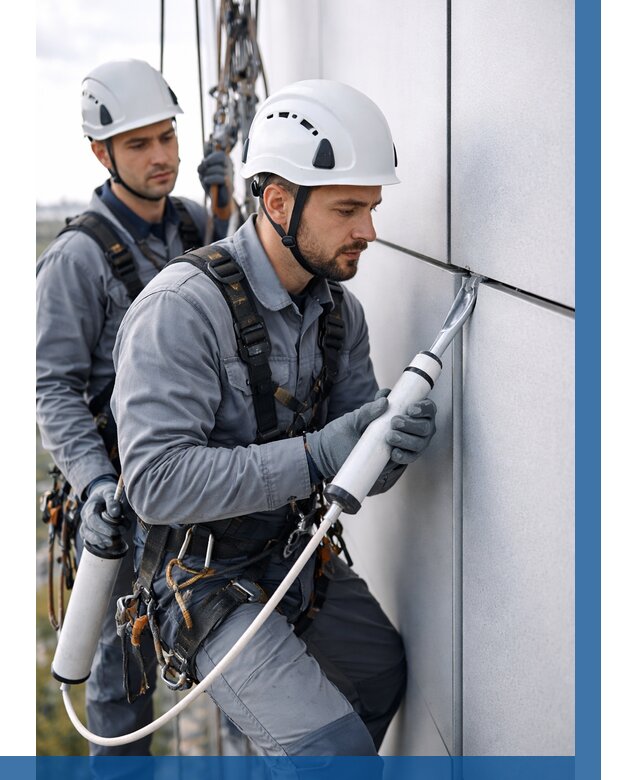 Герметизация швов вилатермом в Дзержинском от 614 р. | ВЫСОТНИК-Дзж