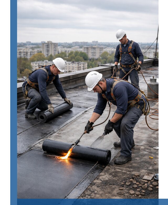 Ремонт наплавляемой кровли в Дзержинском качественно и надежно