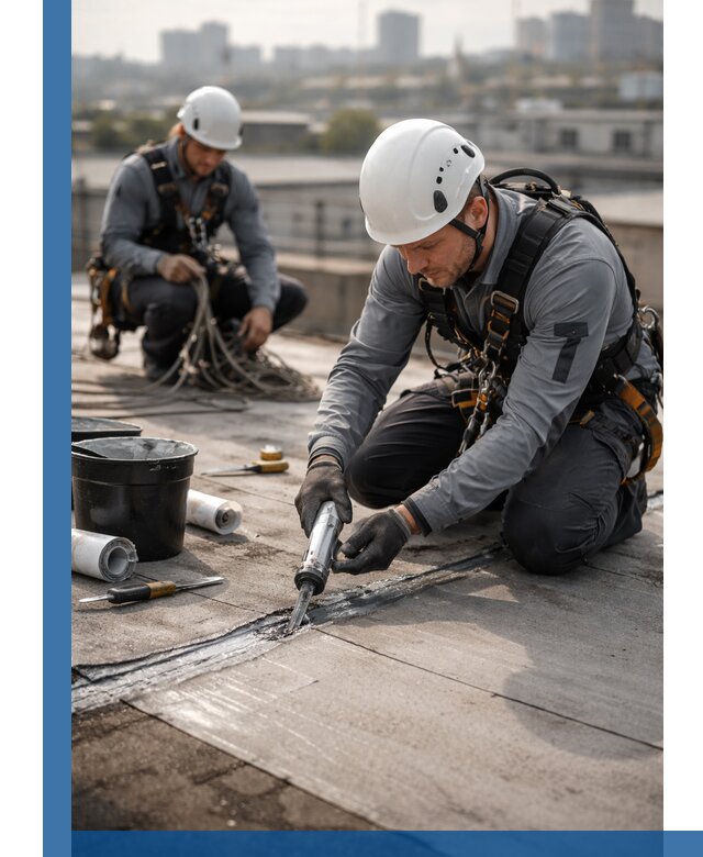 Аварийное и капитальное устранение протечек кровли в Дзержинском