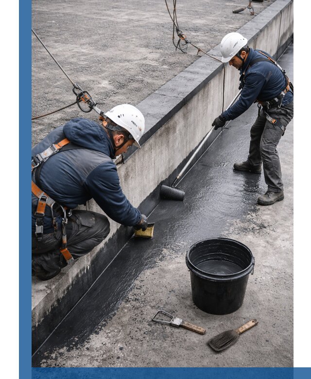 Гидроизоляция кровли жидкой резиной профессионально в Дзержинском