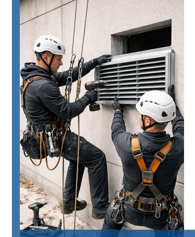 Монтаж вентиляционных решеток в Дзержинском профессиональный сервис