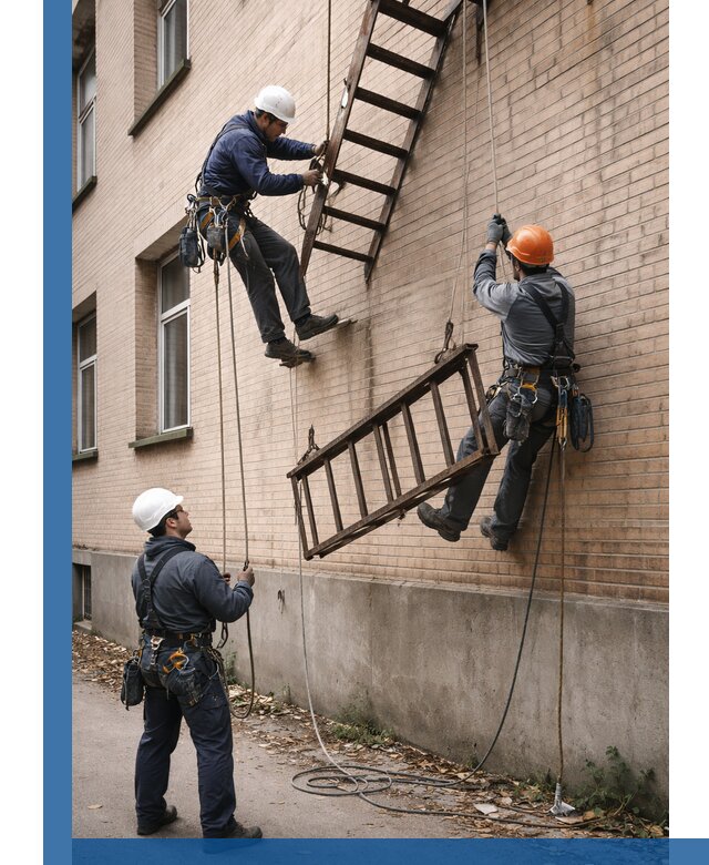 Демонтаж пожарной лестницы в Дзержинском быстро и безопасно