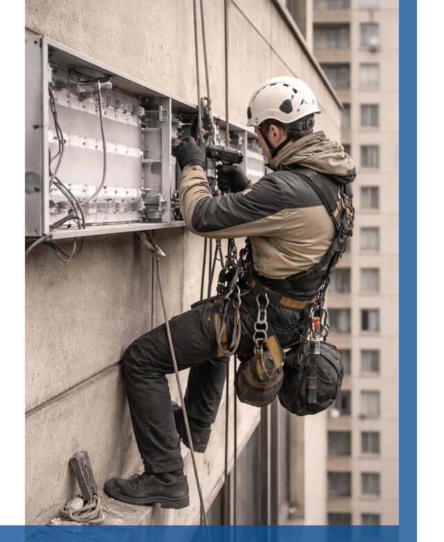 Ремонт вывески на высоте в Дзержинском от 4605 р. | ВЫСОТНИК-Дзж