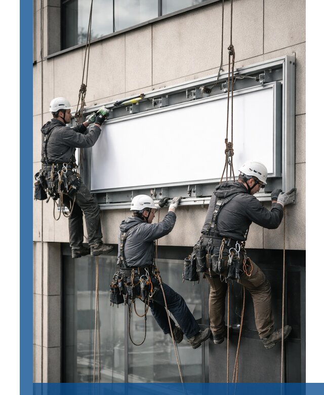 Профессиональный монтаж светового короба под ключ в Дзержинском