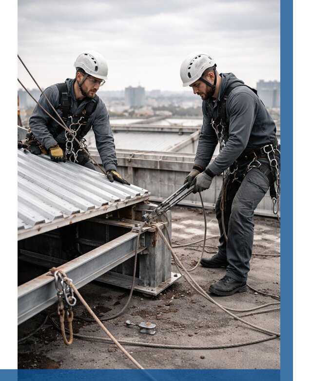 Демонтаж крышной установки в Дзержинском от 86989 р. | ВЫСОТНИК-Дзж