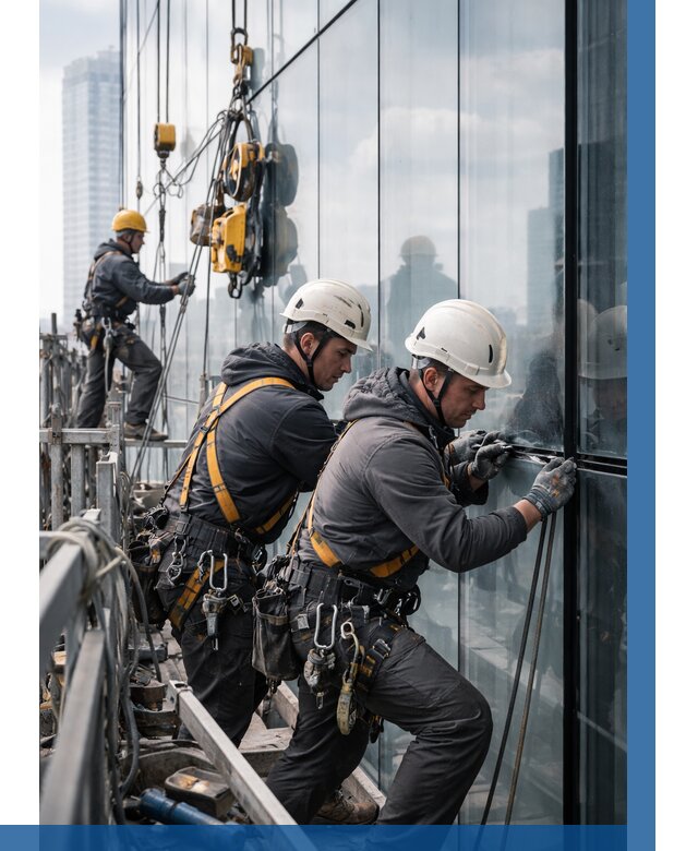 Структурное остекление фасадов в Дзержинском от 9722 р. | ВЫСОТНИК-Дзж