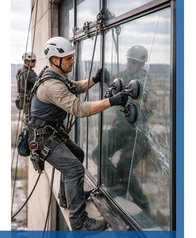 Замена стекла в витраже в Дзержинском под ключ от 8699 р. | ВЫСОТНИК-Дзж