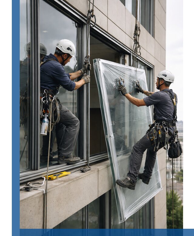 Профессиональная замена стекла в витраже в Дзержинском с гарантией