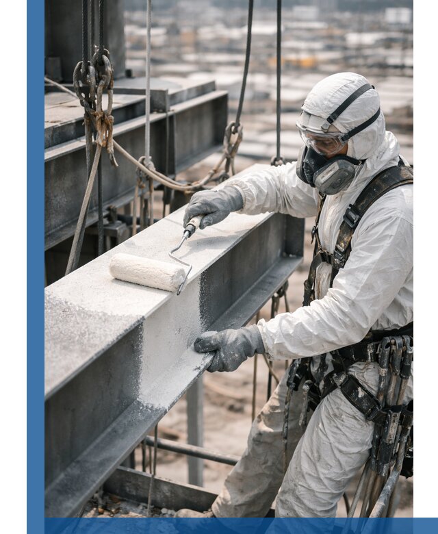 Профессиональная огнезащитная обработка металлоконструкций в Дзержинском