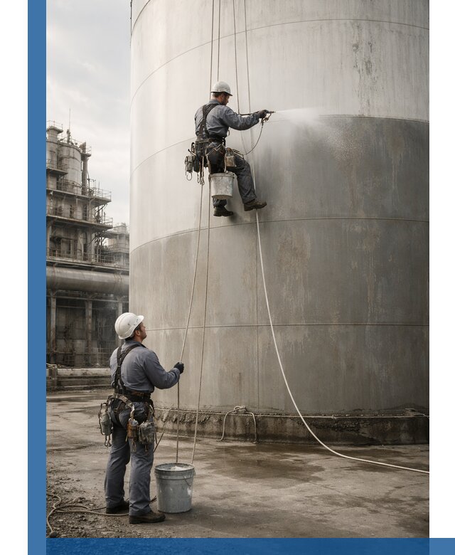 Покраска стальных резервуаров и емкостей в Дзержинском профессионально