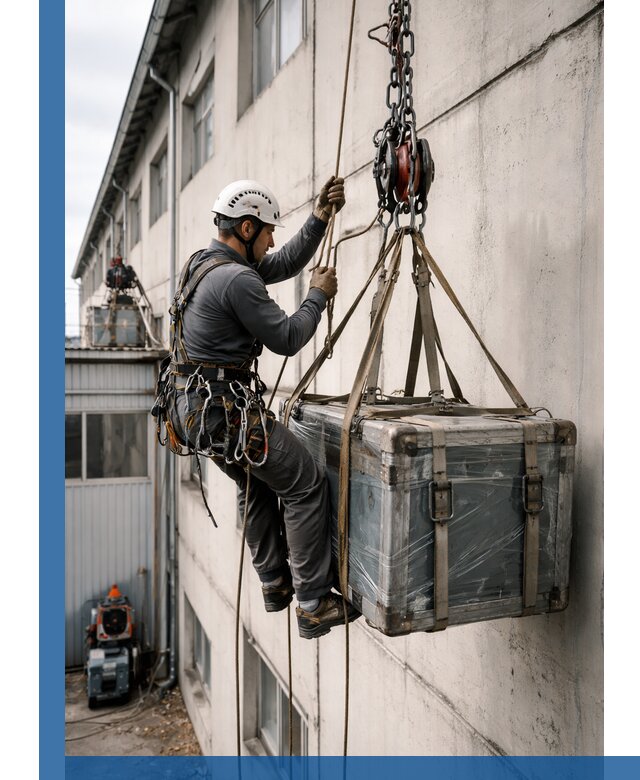 Подъем грузов на высоту в Дзержинском для промышленных объектов