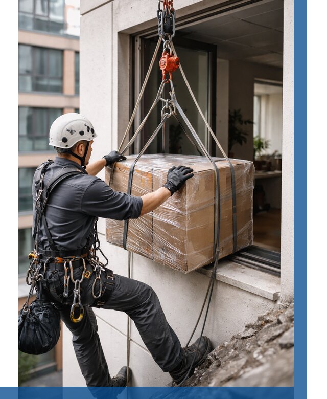 Подъем груза через окно в Дзержинском от 4605 р. | ВЫСОТНИК-Дзж