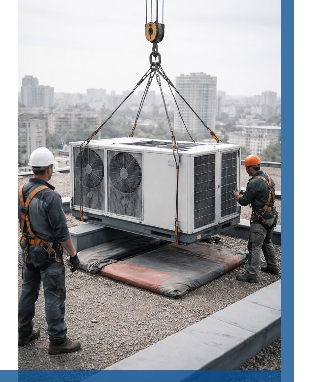 Подъем груза на крышу в Дзержинском от 5117 р. | ВЫСОТНИК-Дзж заказать