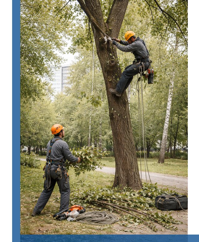 Санитарная обрезка деревьев в Дзержинском, профессионально и безопасно