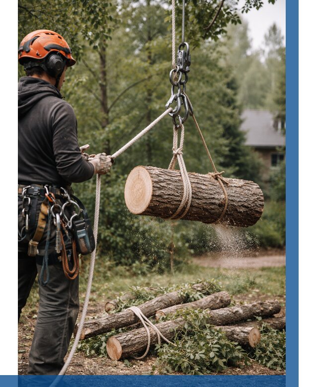 Валка деревьев частями в Дзержинском от 7676 р. | ВЫСОТНИК-Дзж