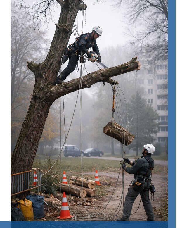 Удаление аварийных деревьев в Дзержинском от 15351 р. | ВЫСОТНИК-Дзж