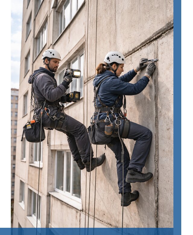 Обследование межпанельных швов в Дзержинском от 1842 р. | ВЫСОТНИК-Дзж