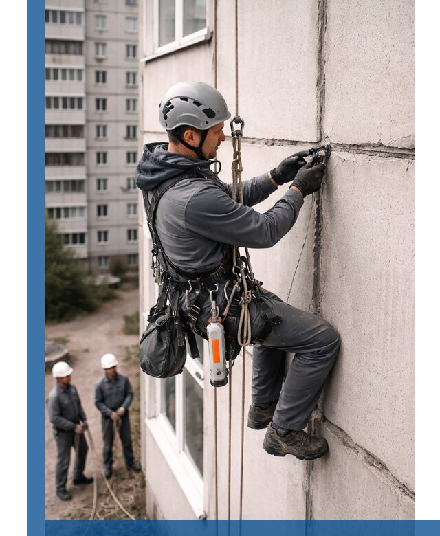 Обследование межпанельных швов и герметизация в Дзержинском